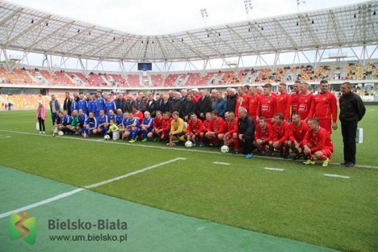 Oldboje na otwarcie Stadionu Miejskiego